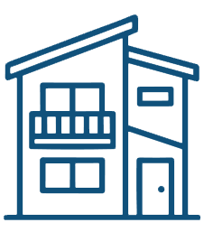 Long Beach house illustration