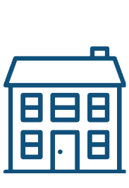 Garden City house illustration